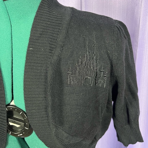Disney Dress Shop Black Cardigan - Picture 4 of 5
